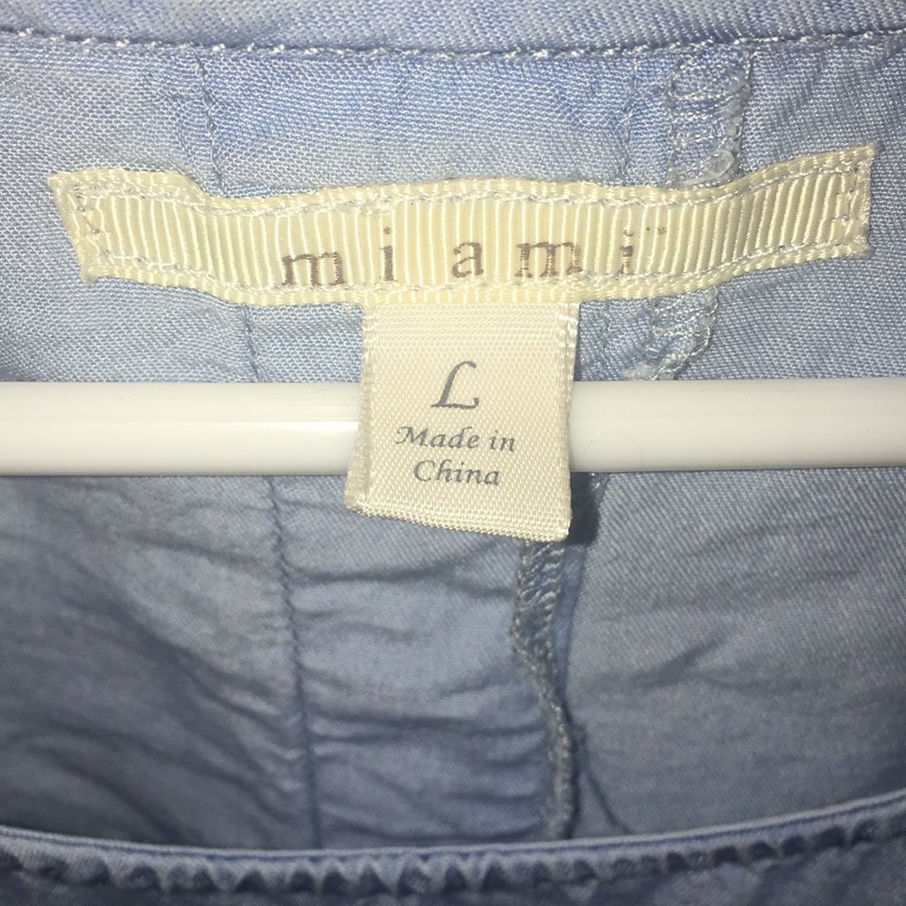 Chambray gradient top - Picture 3 of 5